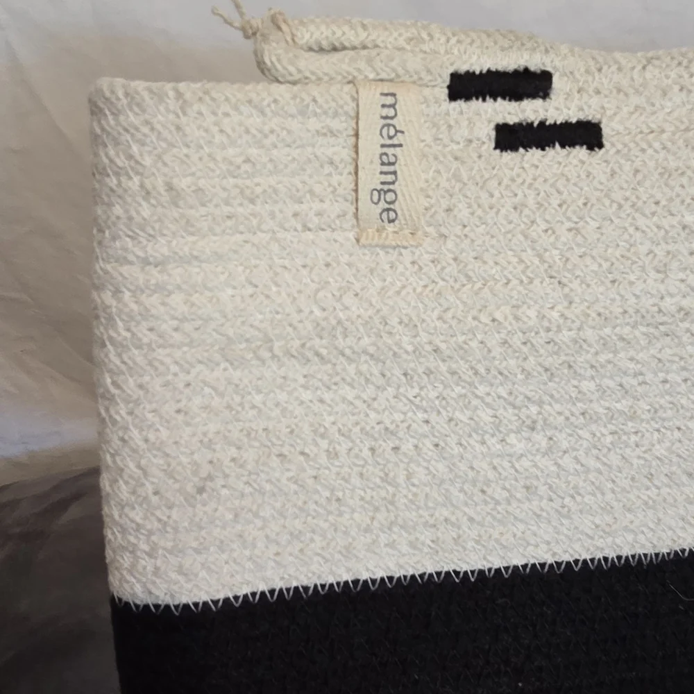 *NWT* Mia Melange Woven Storage Basket